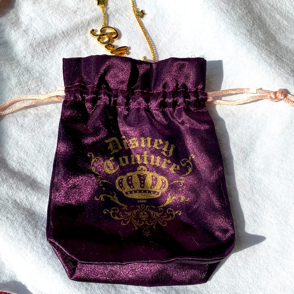 Disney Tinkerbell “Believe” 14k gold plated necklace with signature pouch - Picture 11 of 15